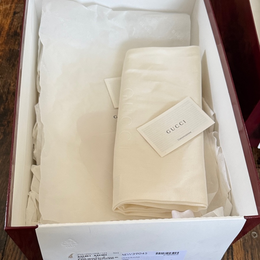 Gucci Burgundy Shoe Boxes - Picture 3 of 4